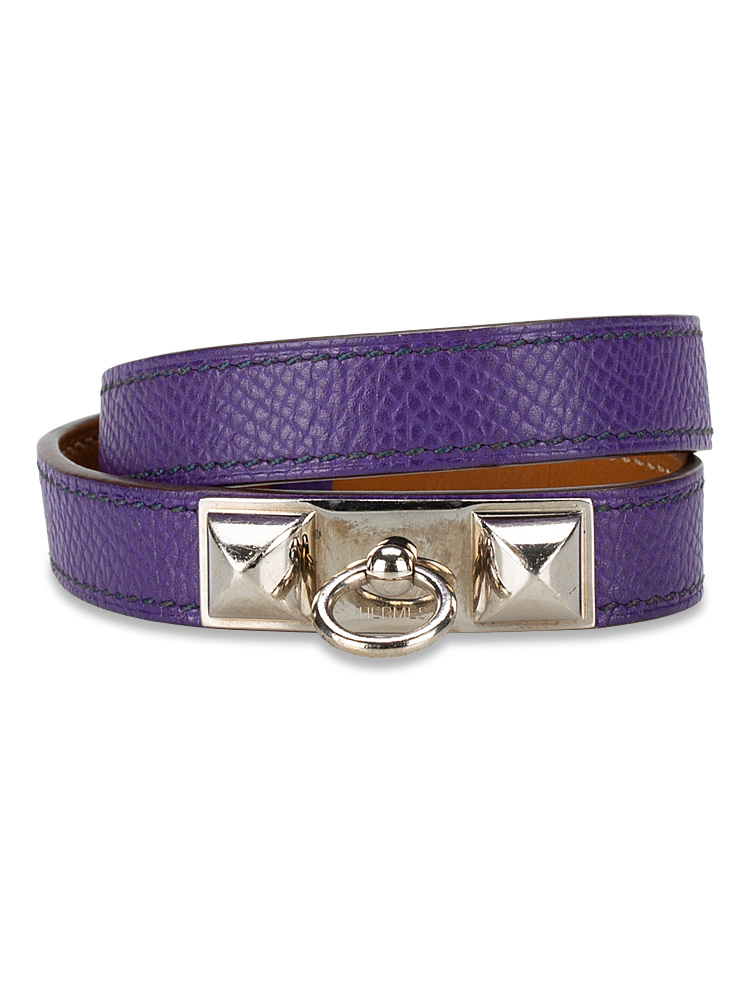 Epsom Rivale Double Tour Bracelet Crocus Sz M