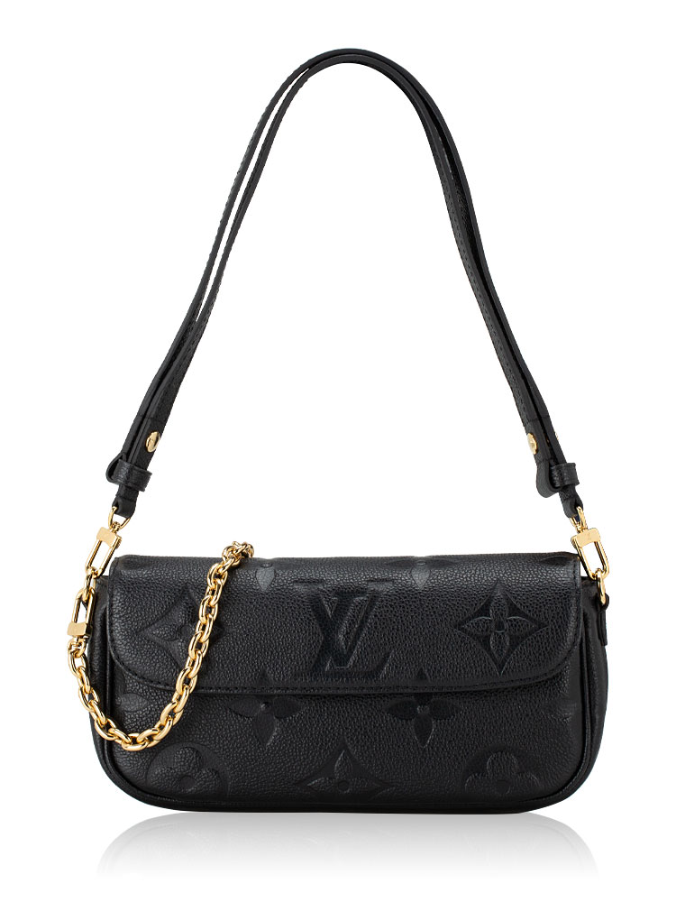 Monogram Empreinte Giant Ivy Wallet On Chain Noir
