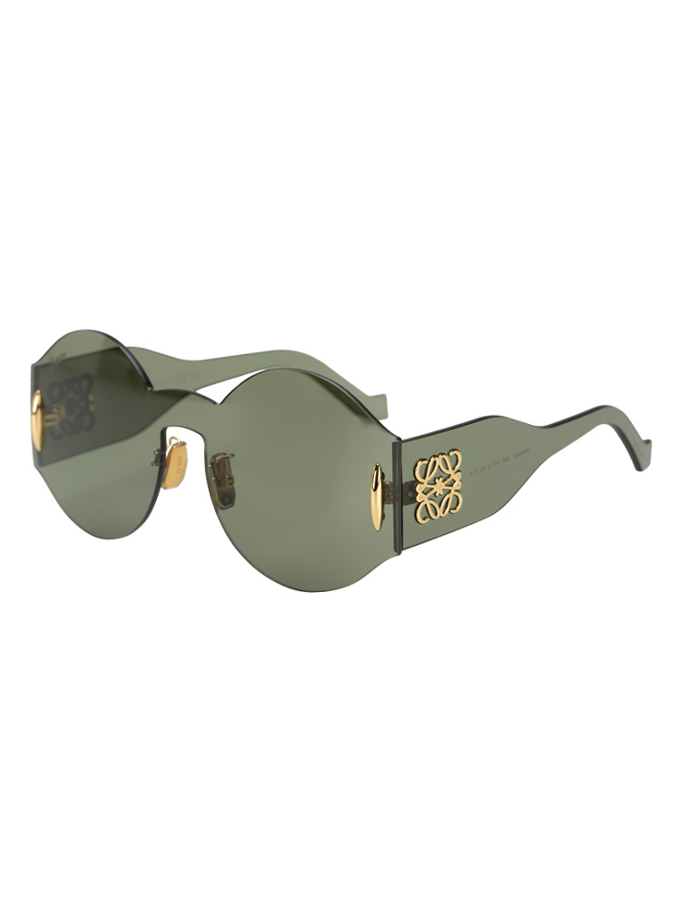 LW40092U Shield Sunglasses Green