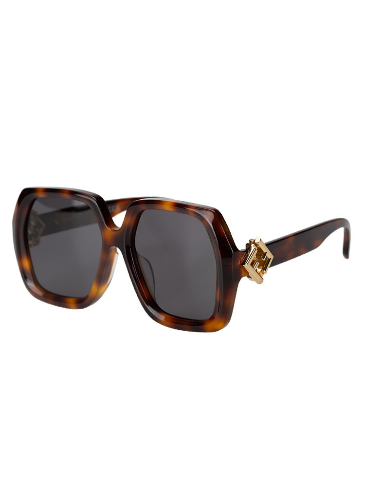 FE40139 FF Diamonds Sunglasses Tortoise