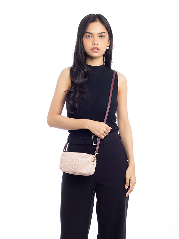 Perry Bombé Mini Crossbody Shell Pink