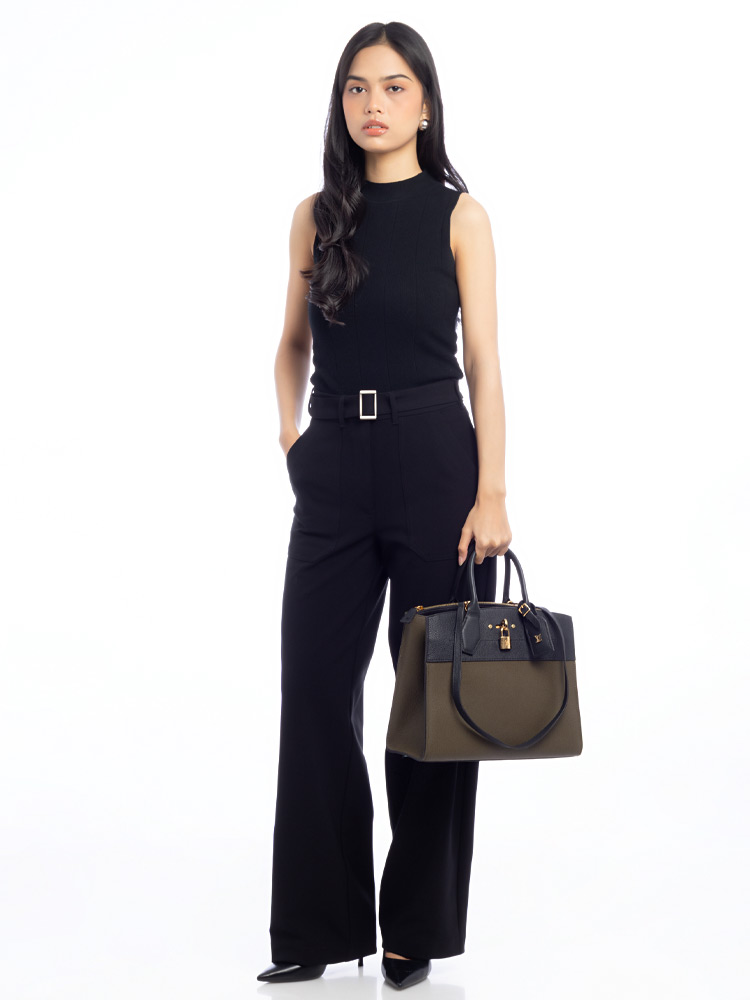 Taurillon City Steamer MM Black Kaki