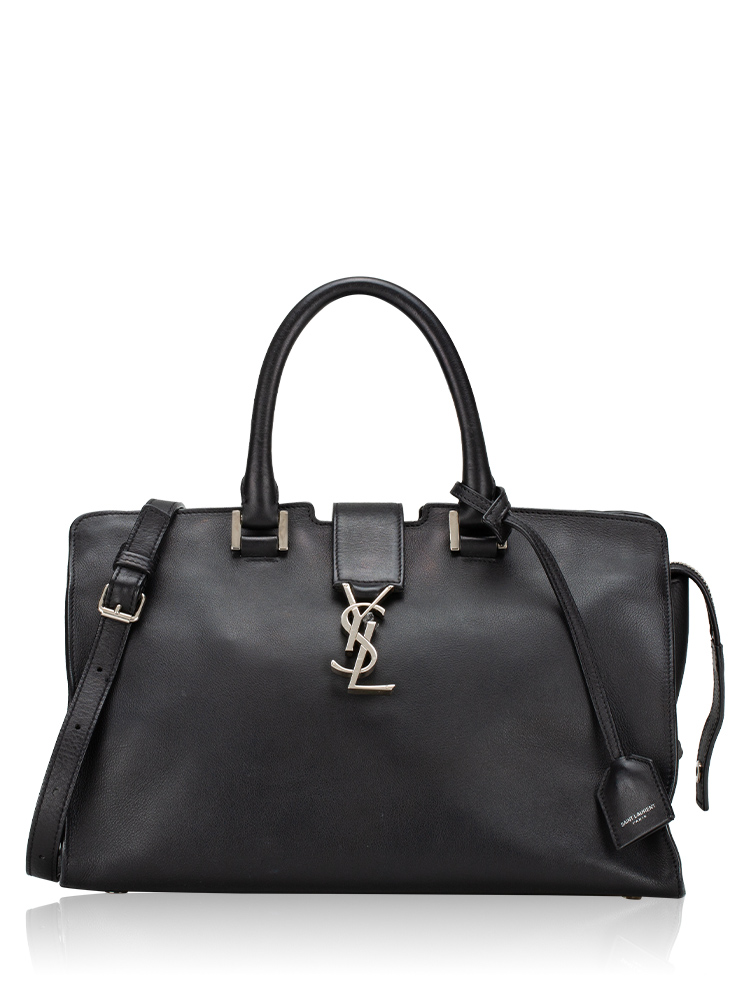 Smooth Calfskin Cabas Small Monogram Noir