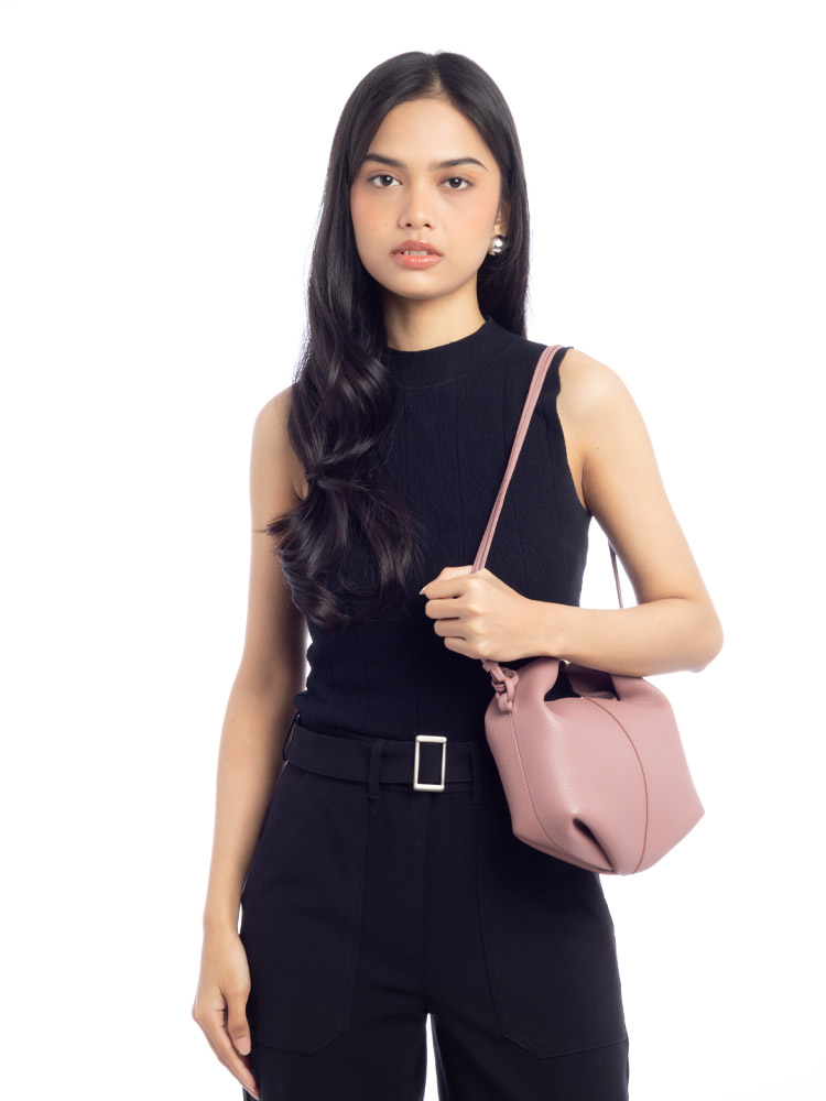 Textured Calfskin Béri Lilac