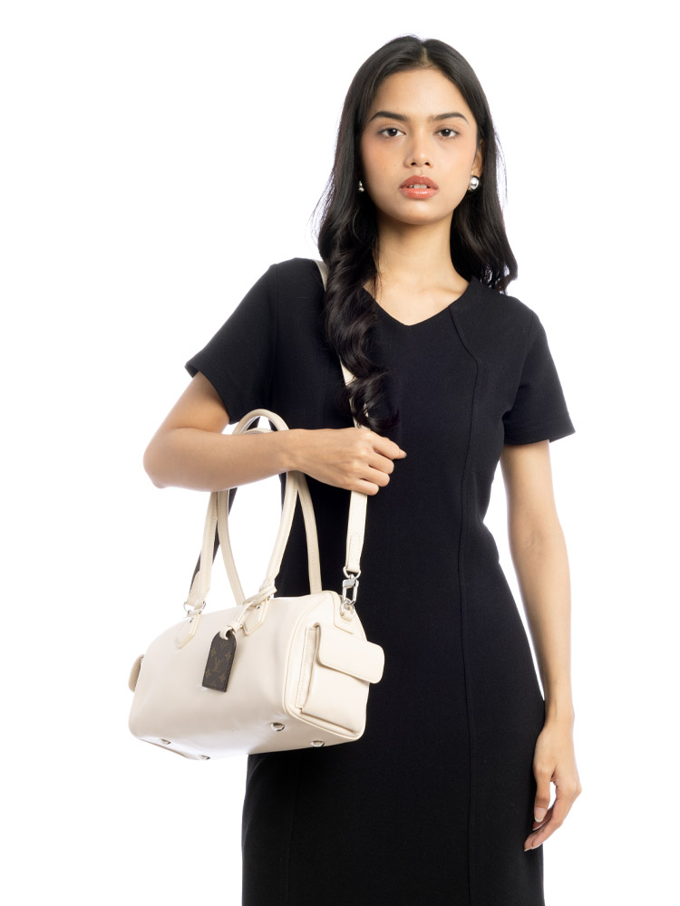 Lambskin Speedy Cargo Vibe Vanille