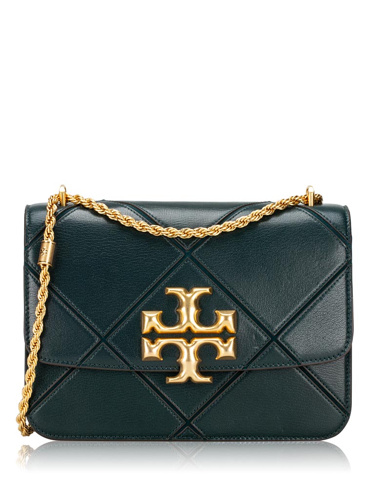 Eleanor Diamond Quilted Shoulder Bag Submarine