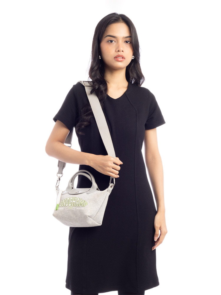 Le Pliage University Xs Crossbody Gris