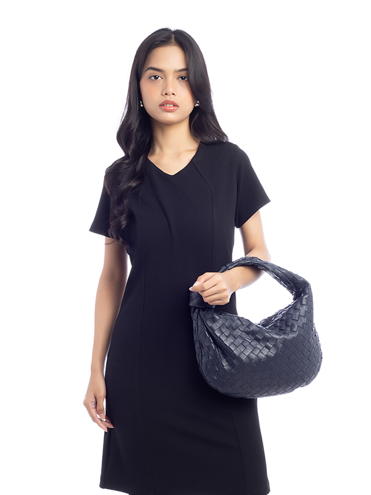 Nappa Intrecciato Jodie Teen Hobo Space