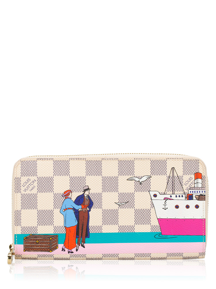 Transatlantic Illustre Damier Azur Zippy