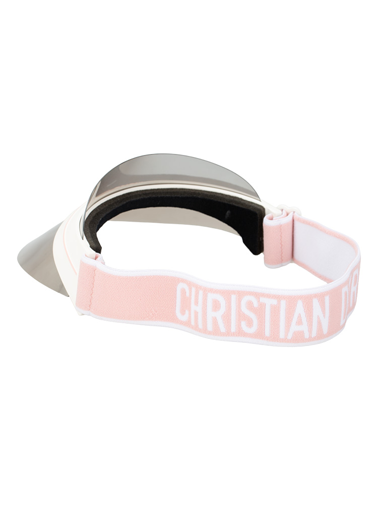 Mirrored DiorClub1 Sun Visor Pink