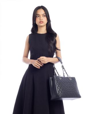 Caviar Grand Shopping Tote GST Black