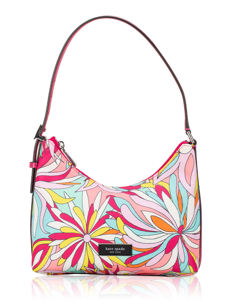 Sam Icon Floral Small Shoulder Bag Anemone