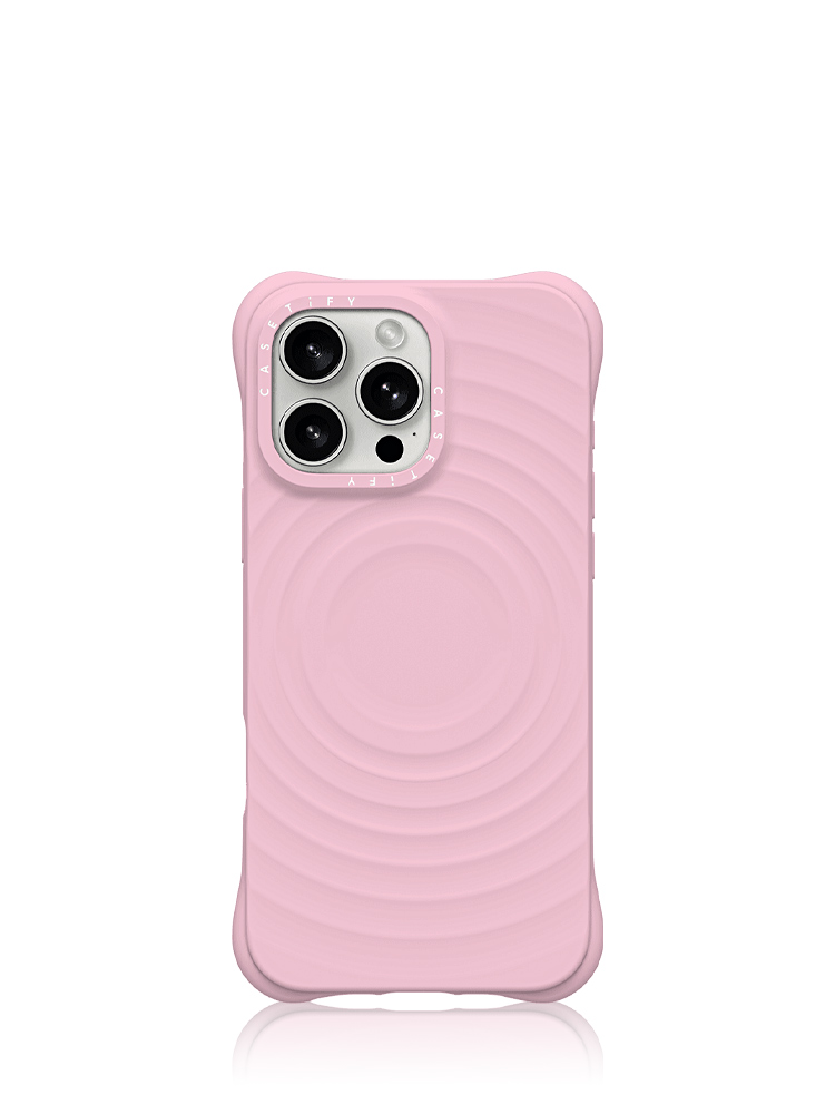 x G-DRAGON Ripple Case iPhone 16 Pro Max Primrose Pink