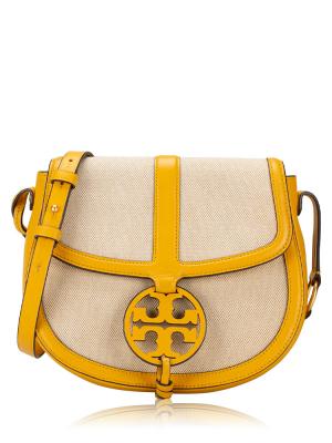 Miller Canvas Quadrant Saddlebag Daylily