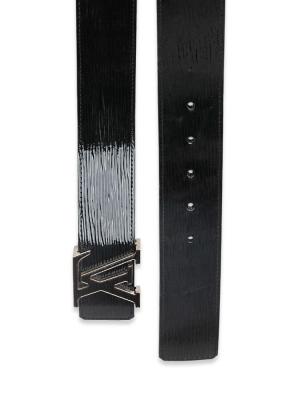 Epi Electric 40mm LV Initiales Belt Noir Sz 90