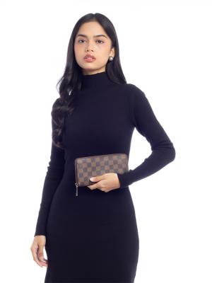 Damier Ebene Zippy Wallet