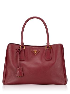 Saffiano Lux Tote Fuoco