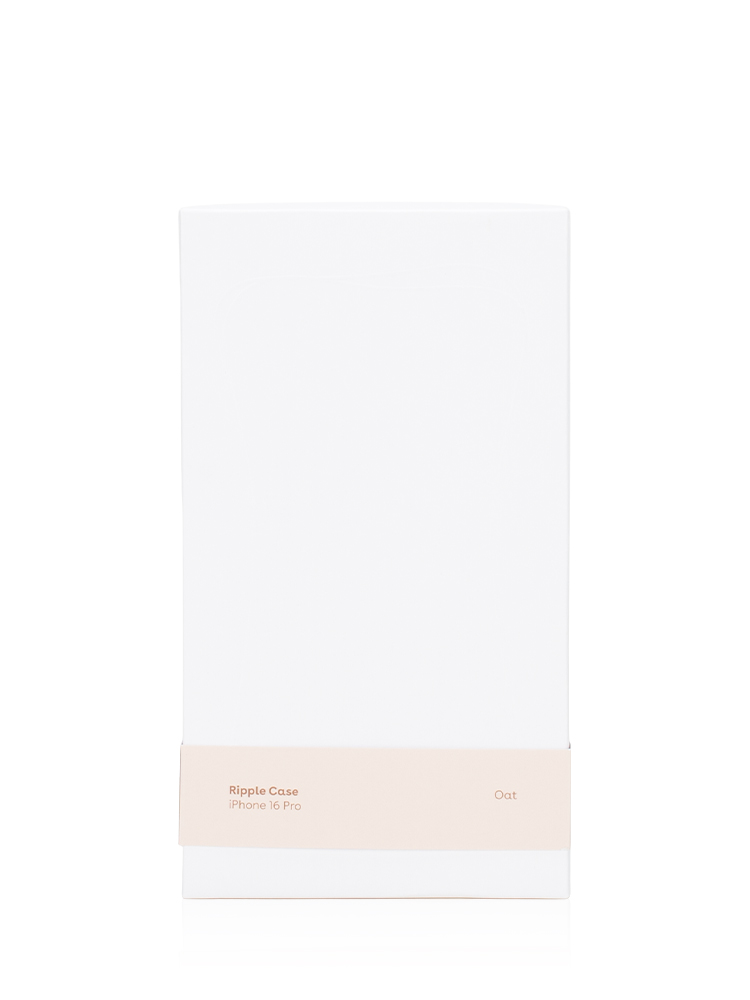 x G-DRAGON Ripple Case iPhone 16 Pro Oat