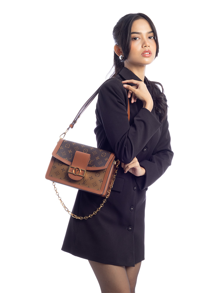 Monogram Reverse Dauphine MM