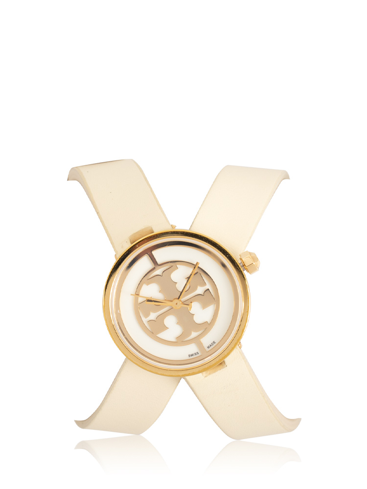TRB4007 Reva Double Wrap Watch Ivory