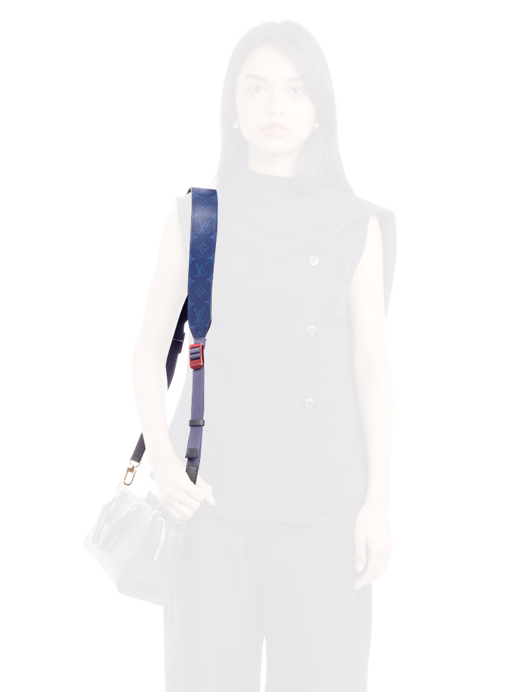 Monogram Strap Pacific Blue