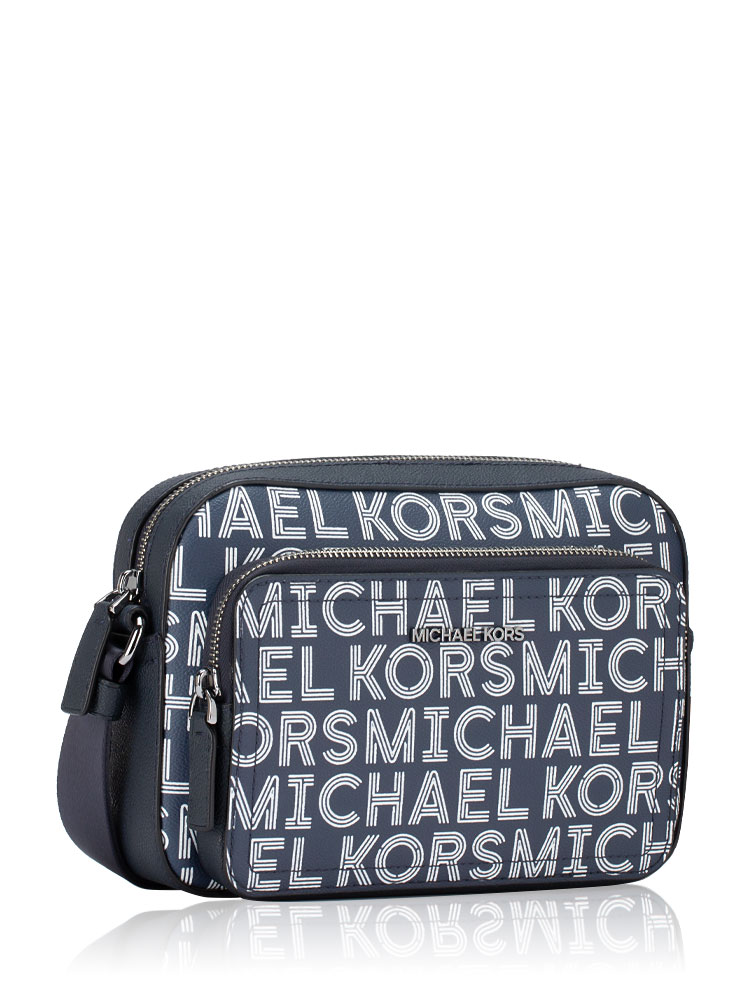 Men Cooper Signature Graphic Flight Bag Bright White