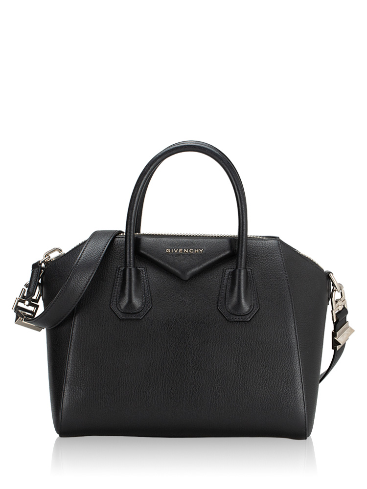 Sugar Goatskin Small Antigona Black