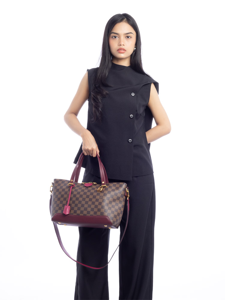 Damier Ebene Hyde Park Fuchsia