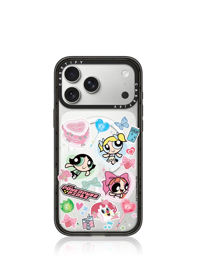 x The Powerpuff Girls Characters iPhone 17 Pro Max Black
