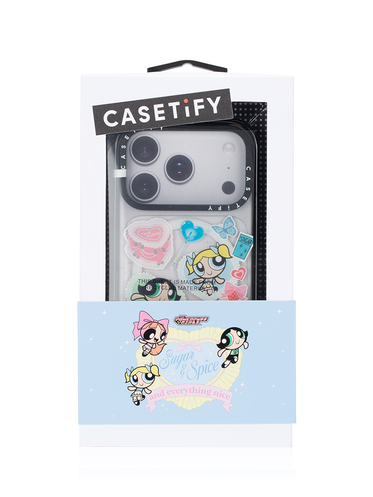 x The Powerpuff Girls Characters iPhone 17 Pro Black