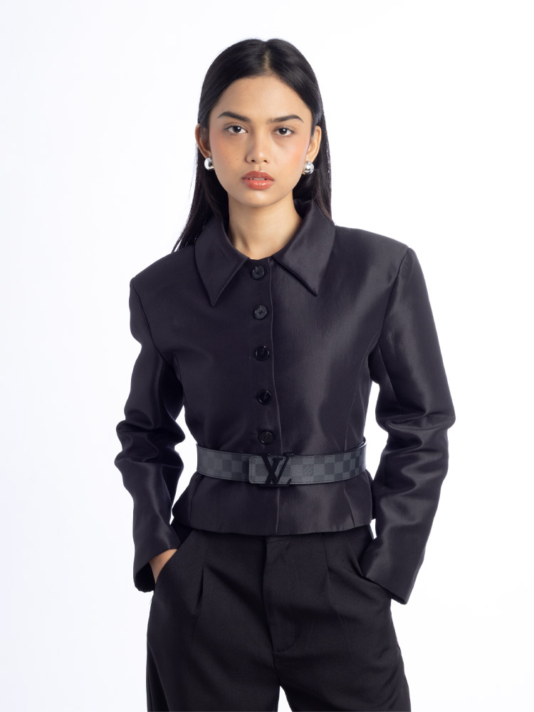 Damier Graphite LV Initiales 40mm Reversible Belt Sz 90