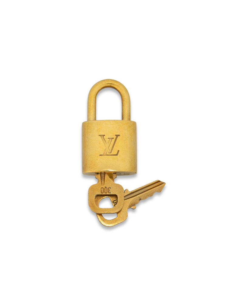 Brass Lock and Key Set #300