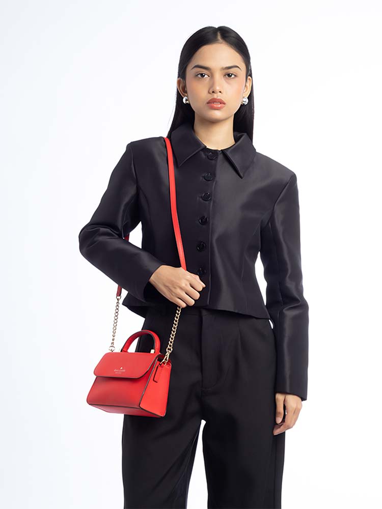 Cedar Street Nora Mini Crossbody Red