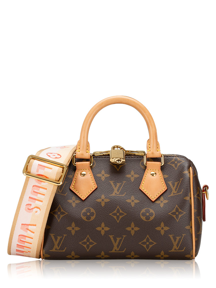 Monogram Speedy 20 Bandouliere Beige