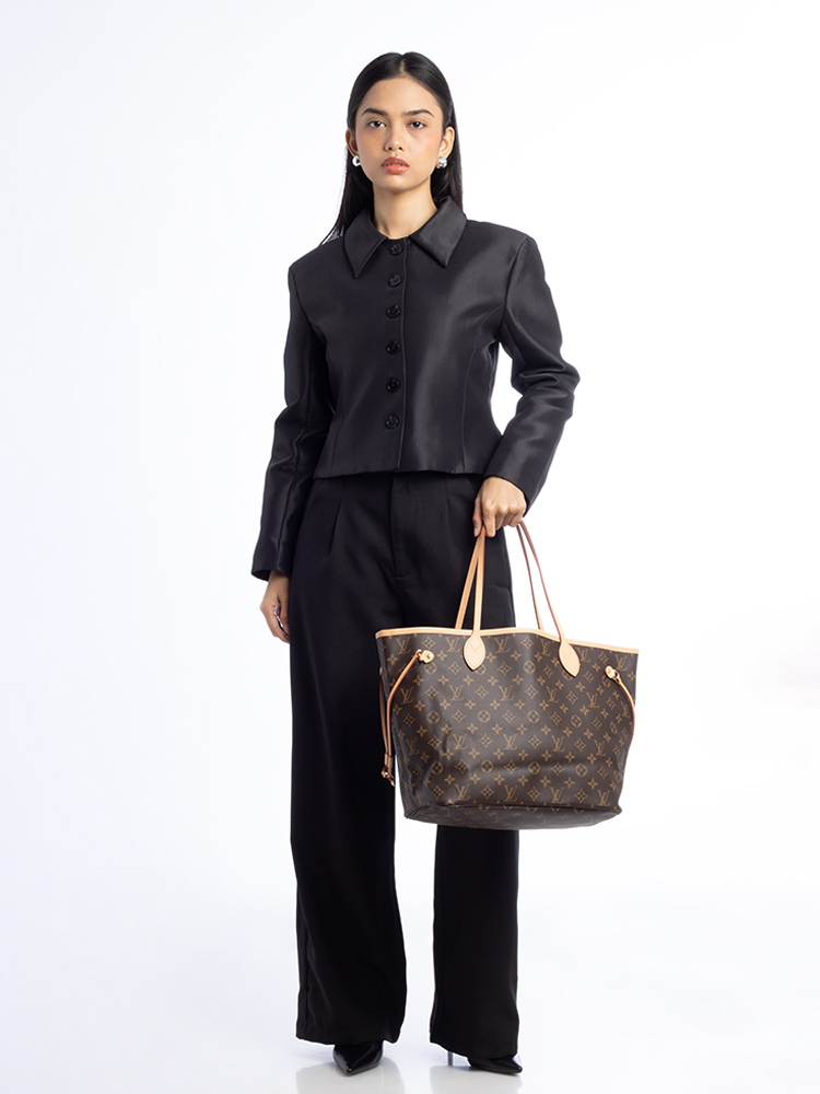 Monogram Neverfull MM NM Cerise