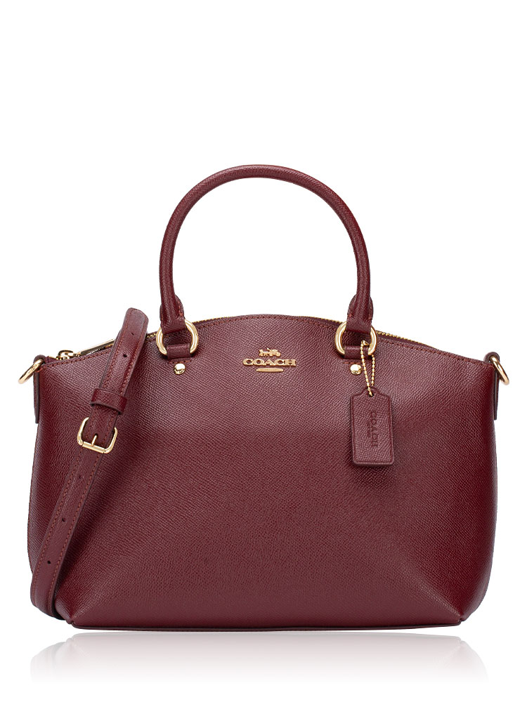 CCM70 Sadie Satchel Dark Wine
