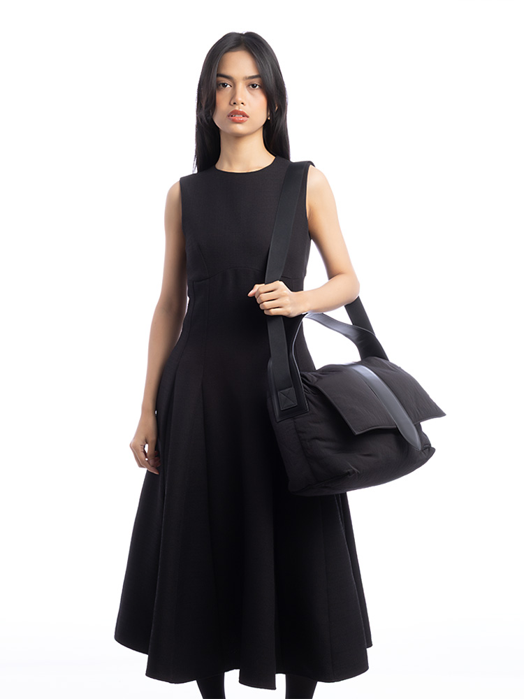 Nylon Le Bambino Messenger Black