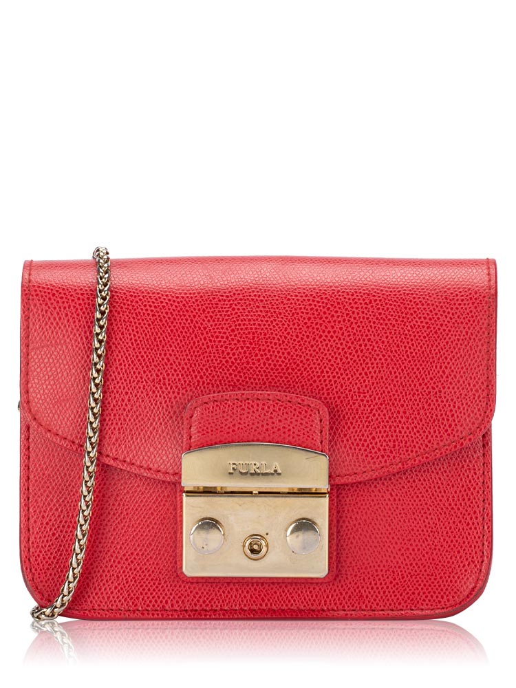 Metropolis Mini Crossbody Ruby