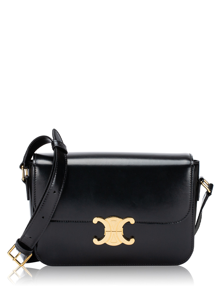 Shiny Calfskin Classique Triomphe Black