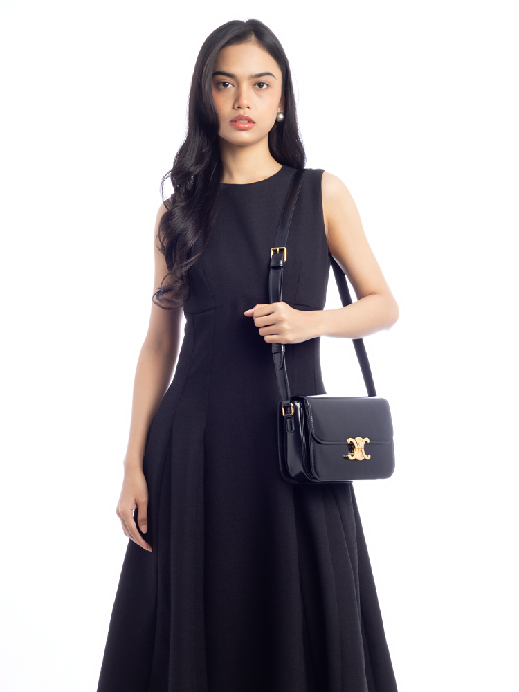 Shiny Calfskin Classique Triomphe Black