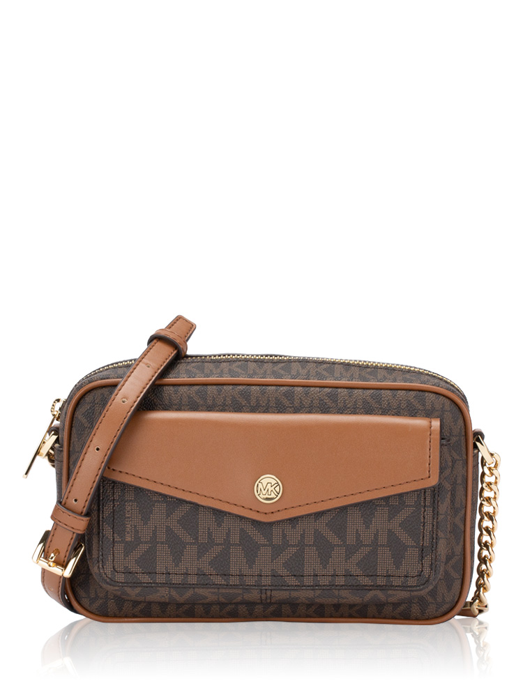 Jet Set Medium Pocket Camera Bag Brown