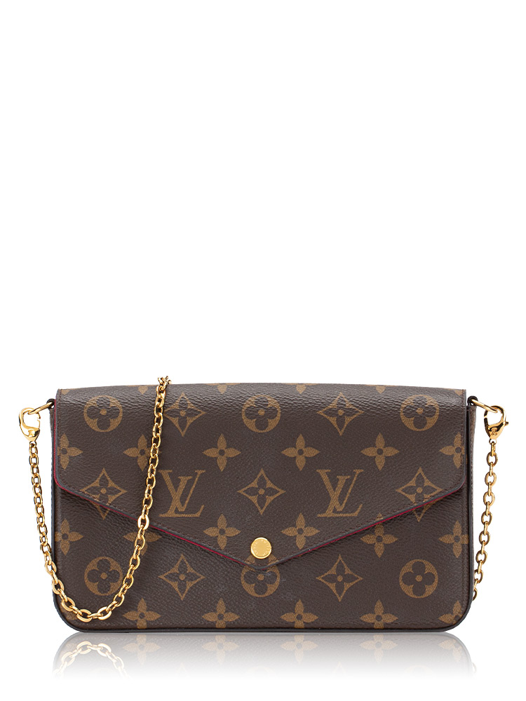 Monogram Pochette Felicie Fuchsia