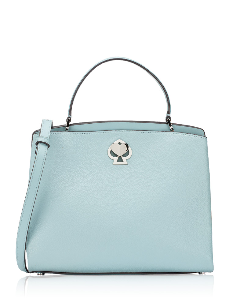 Romy Medium Satchel Baby Blue