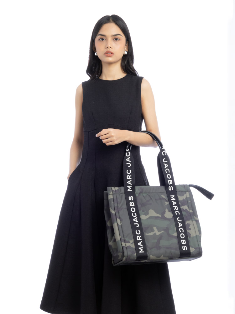 Nylon Marc-Et Large Tote Camo Multi