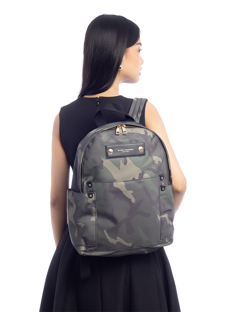 4S5HBP059H02 Preppy Backpack Camo Multi