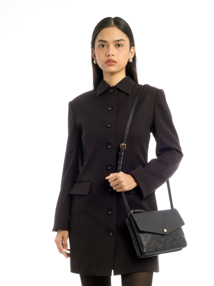 Monogram Empreinte Twice Noir