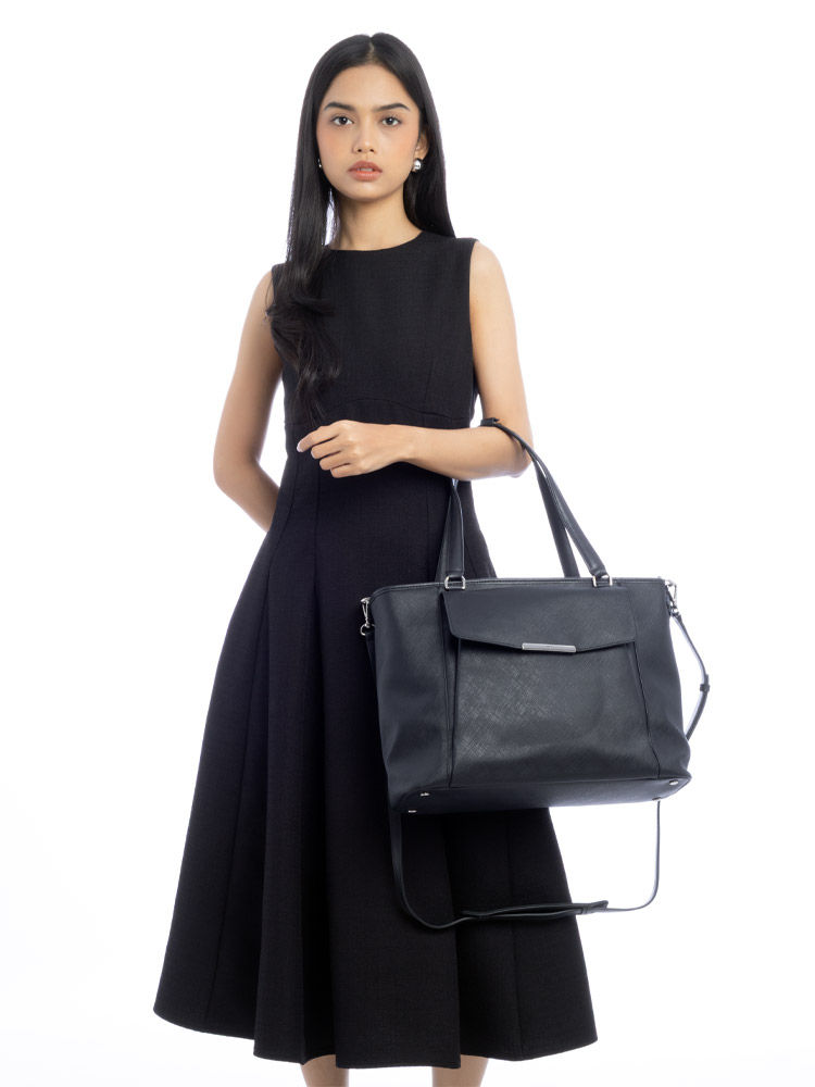 Amy Business Tote Black