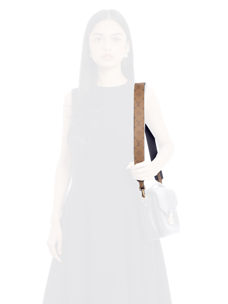 Monogram Reverse Strap Bandouliere Noir