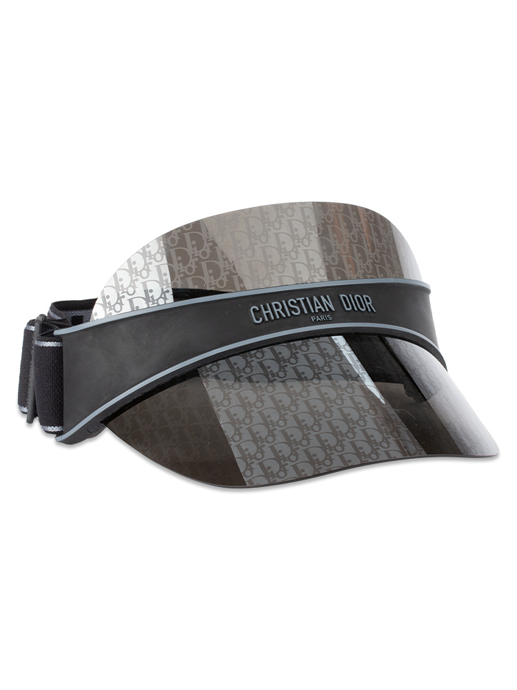 Oblique DiorClub V1U Sun Visor Black