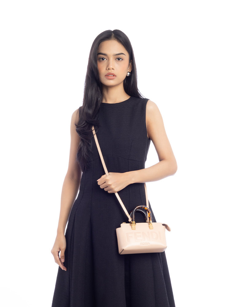 Vitello King Plexiglass Logo Mini By The Way Light Pink